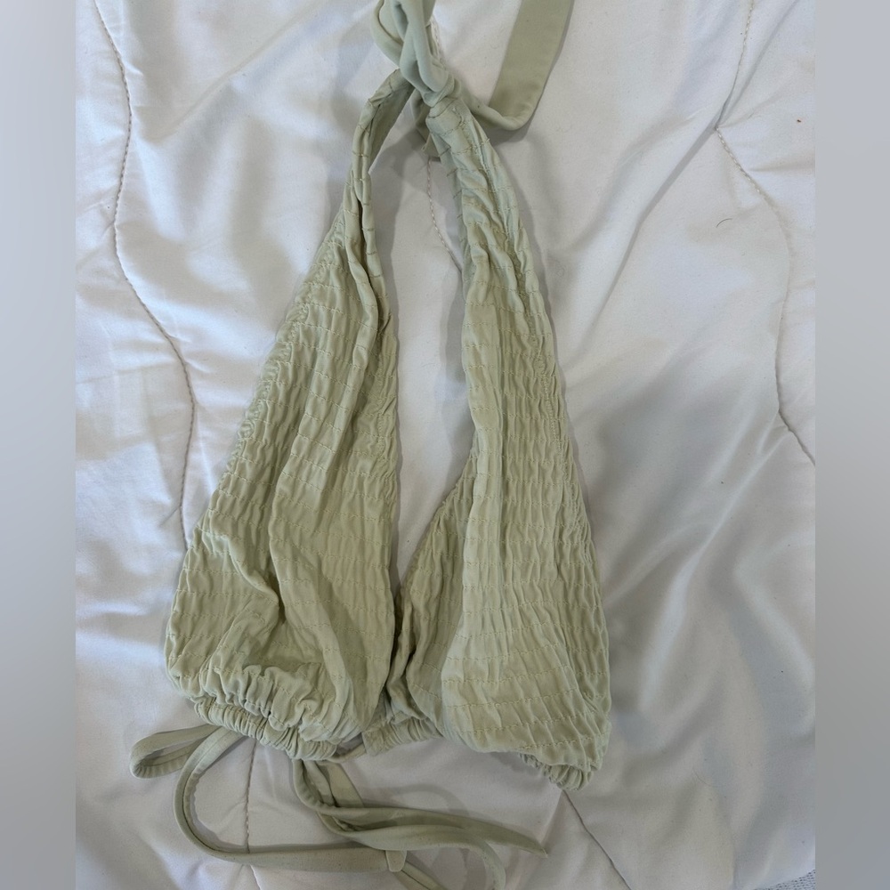 Blackbough Green Halter Top Bikini